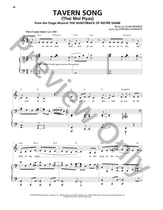 Tavern Song (Thai Mol Piyas) piano sheet music cover